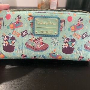 Loungefly Disney Parks Teal Wallet